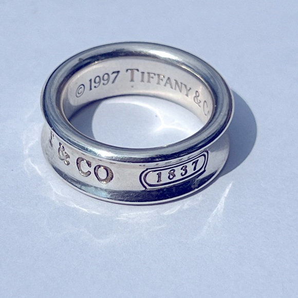 Tiffany & Co. Jewelry - Size 5 genuine T and Co (Tiffany) Sterling ring